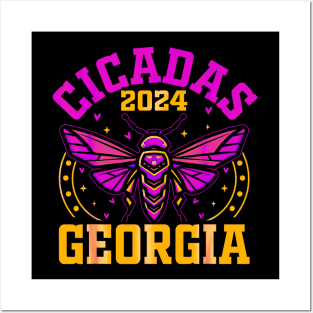 CICADAS 2024 GEORGIA Posters and Art